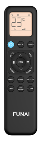 Классическая сплит-система FUNAI серии SENSEI NERO 2.0 RAC-SNN70HP.D07 заказать со складов по всей России