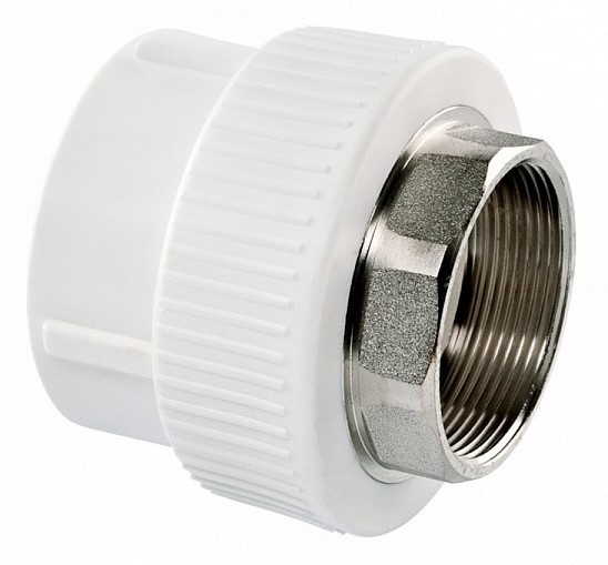 Муфта Fusitek комб. шестигр. с вн.р. PPR (W) - 50 х 1 1/2" (5 шт / 40 шт)