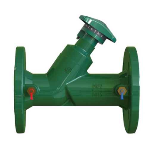 Балансировочный клапан стат. фл. GALA 1216Н, корп. чугун EN-JS-1040, шток SS410, фланцы EN1092-2 PN16, зелен. Ral6005, -20…+120°C, Ду40 купить с доставкой по РФ