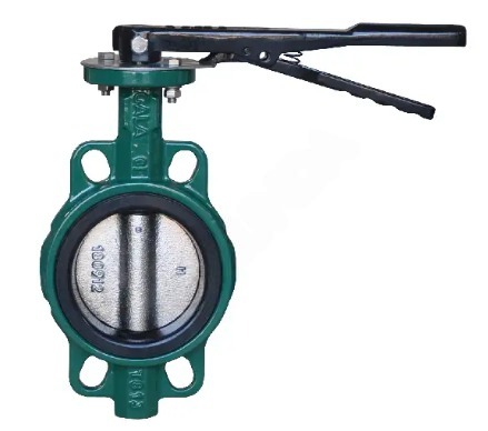 Затвор поворотный диск. GALA 2302Н, корп. чугун GGG40, диск н/с BS EN 304C 15, седло EPDM HT, -10...+120°C, PN16, м/ф, DN150, рукоятка купить с доставкой по РФ