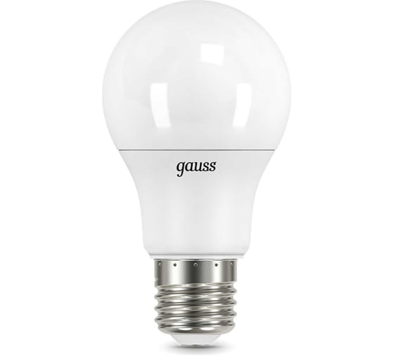Лампа светодиодная Gauss A60 Black 7Вт грушевидная 6500К E27 710лм