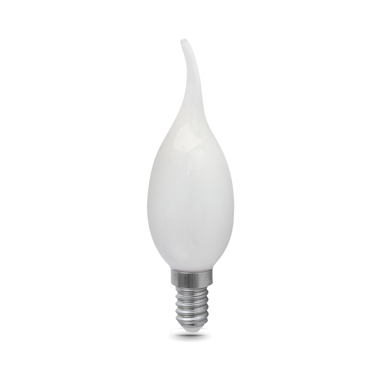 Лампа светодиодная Gauss Black Filament 9Вт свеча на ветру матовая 3000К E14 590Лм диммир.