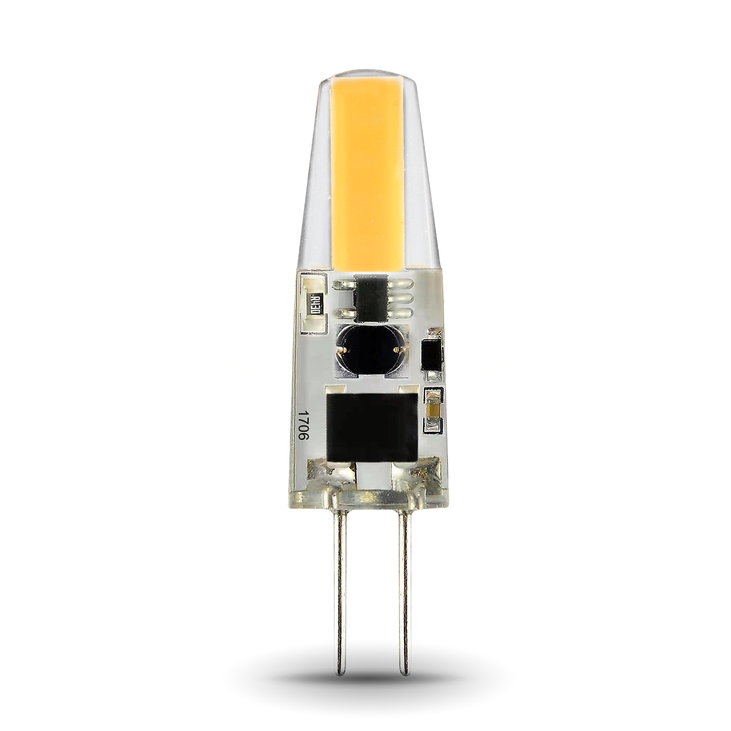Лампа Gauss G4 AC220-240V 2W 200lm 4100K силикон LED