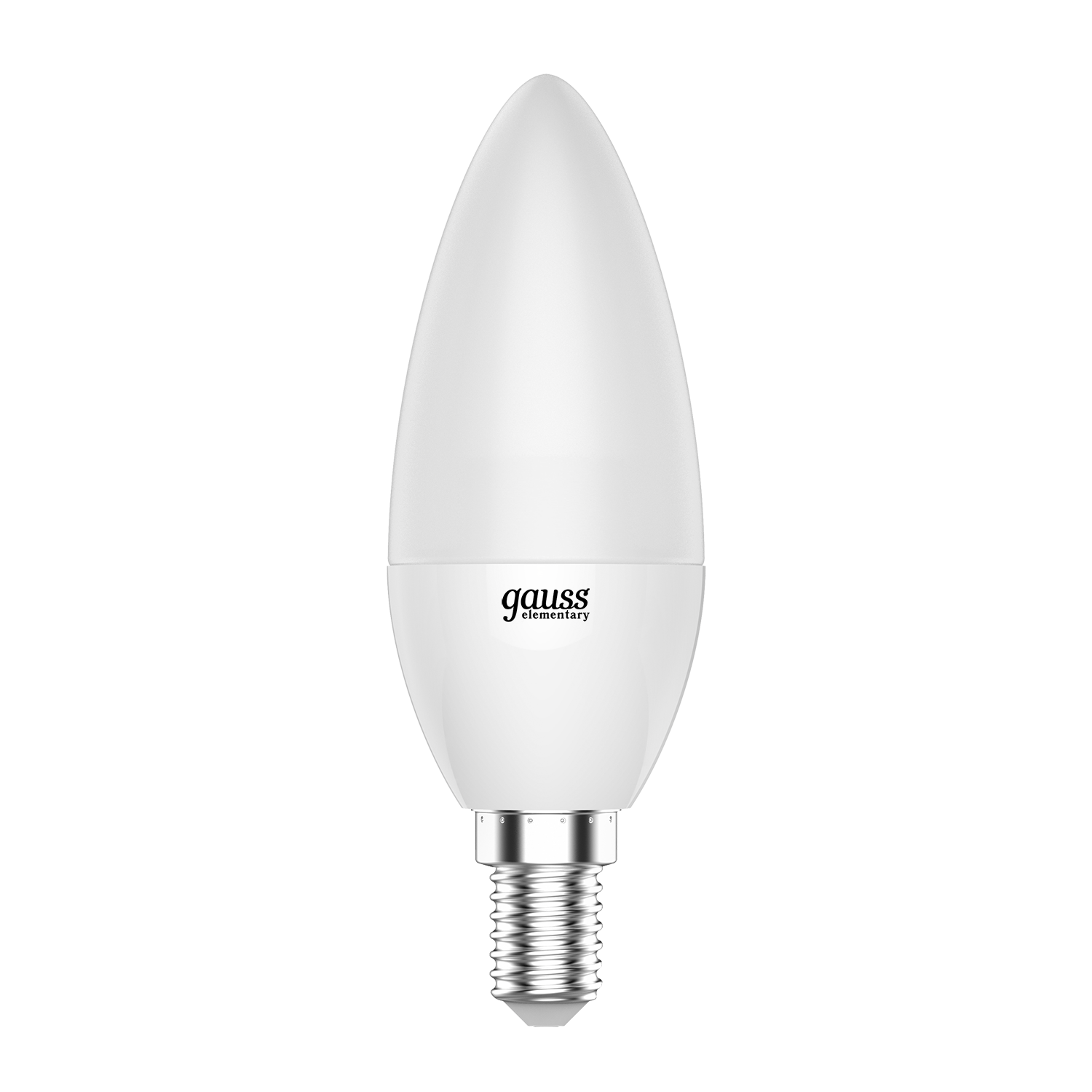 Лампа Gauss Elementary Свеча 10W 730lm 4100K Е14 LED