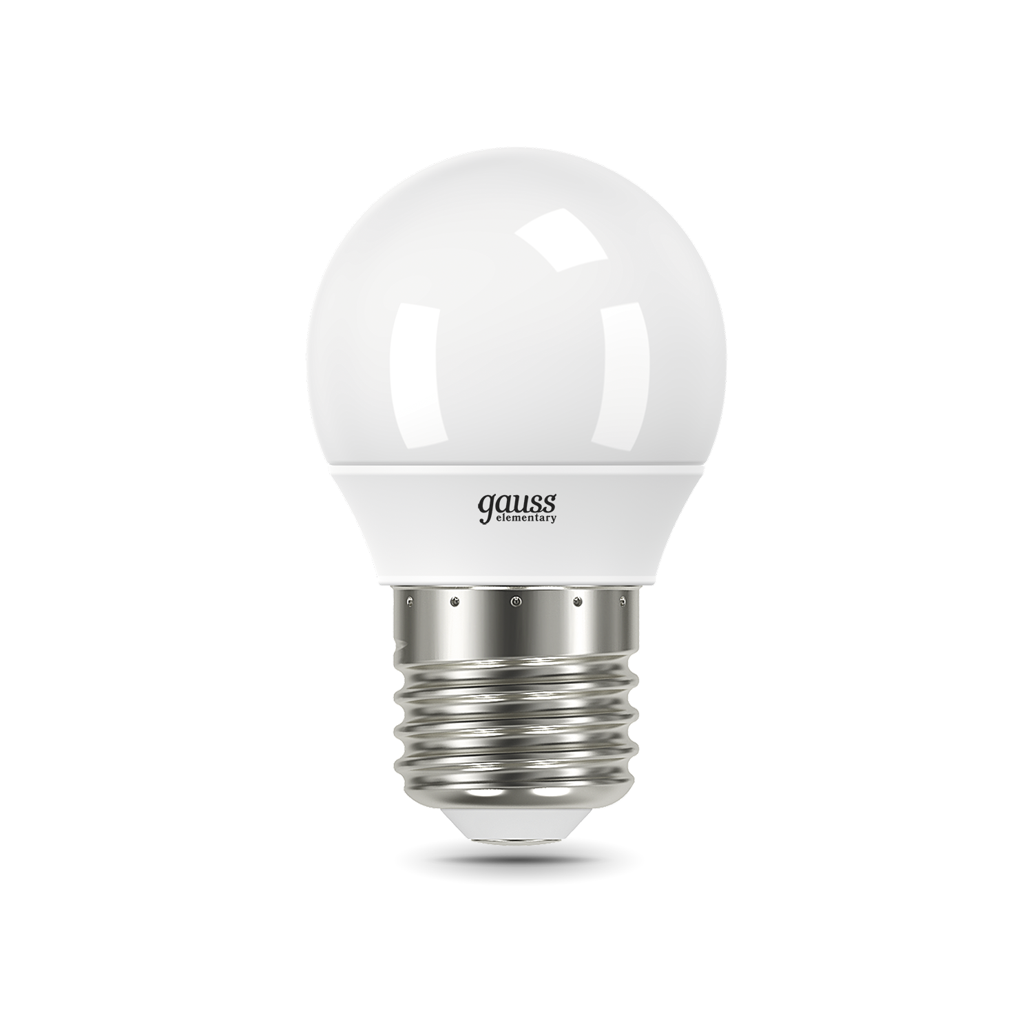 Лампа Gauss Elementary Шар 12W 920lm 4100K Е27 LED