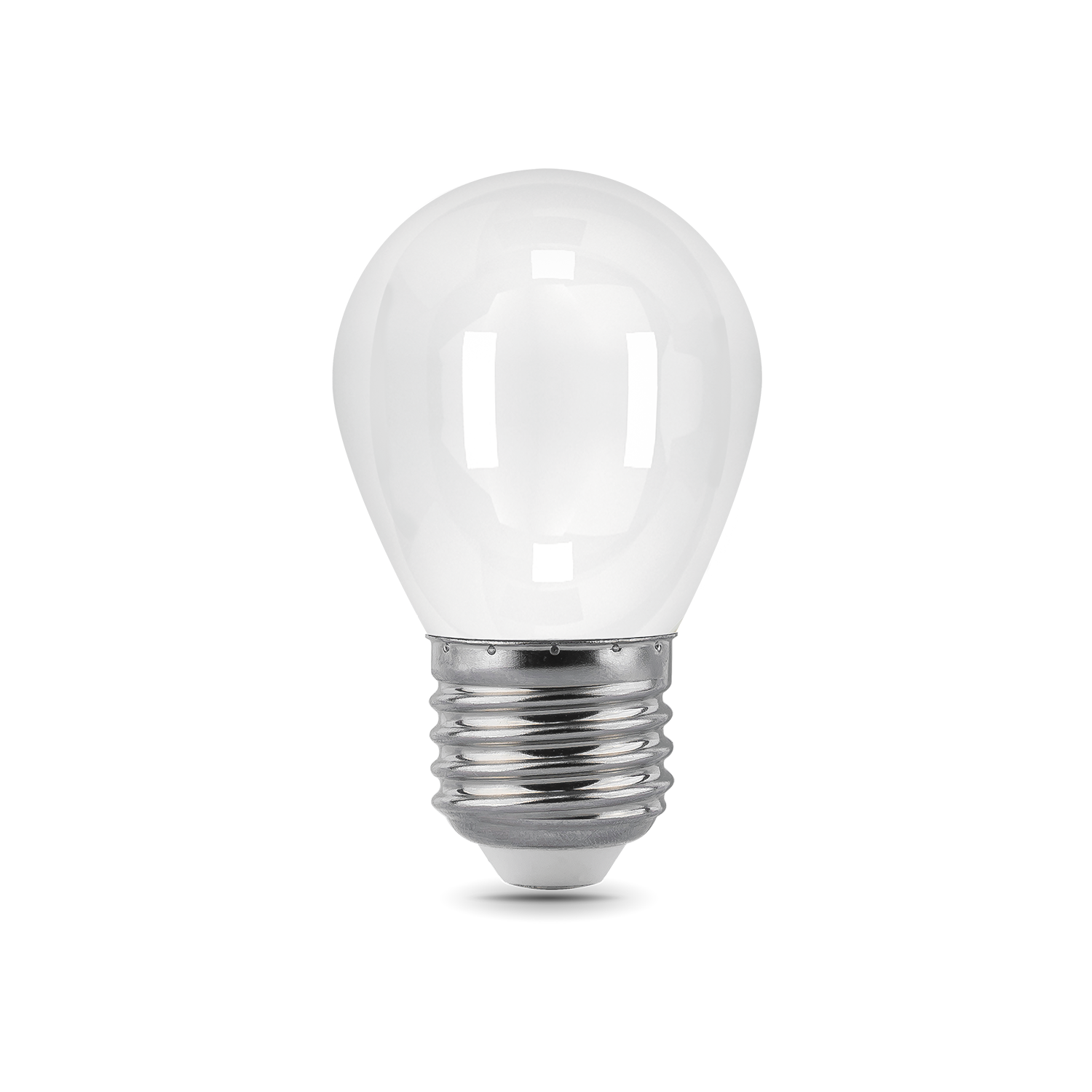 Лампа Gauss Filament Шар 9W 610lm 4100К Е27 milky LED