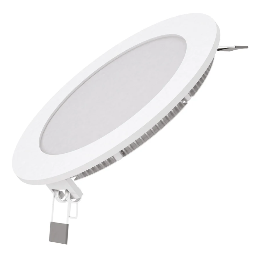 Светильник Gauss slim круг 9w 660lm 4000k 180-265v  монтаж o130 145x22 led 1/20 IP20