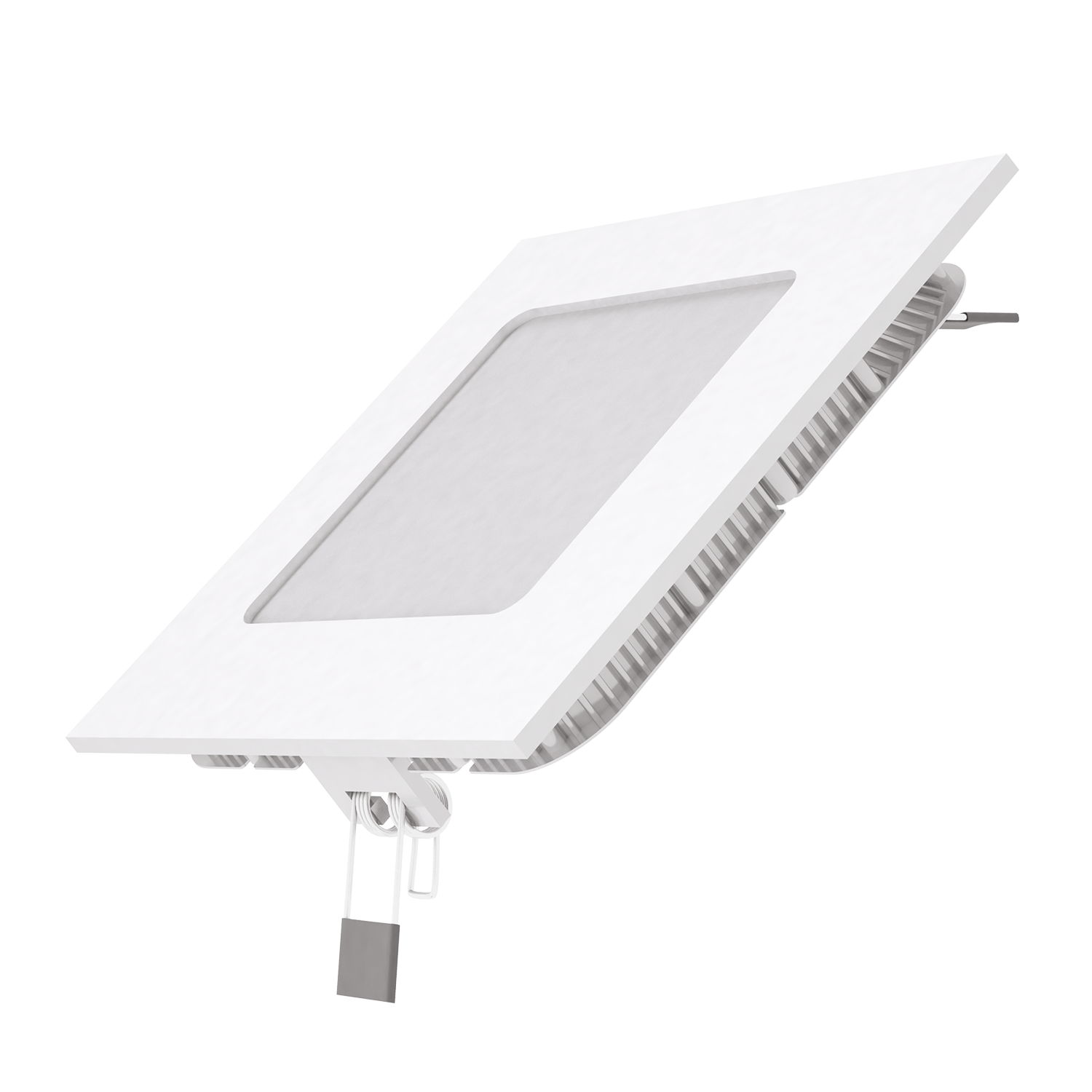 Светильник Gauss Slim квадрат 6W 360lm 3000K 180-265V IP20