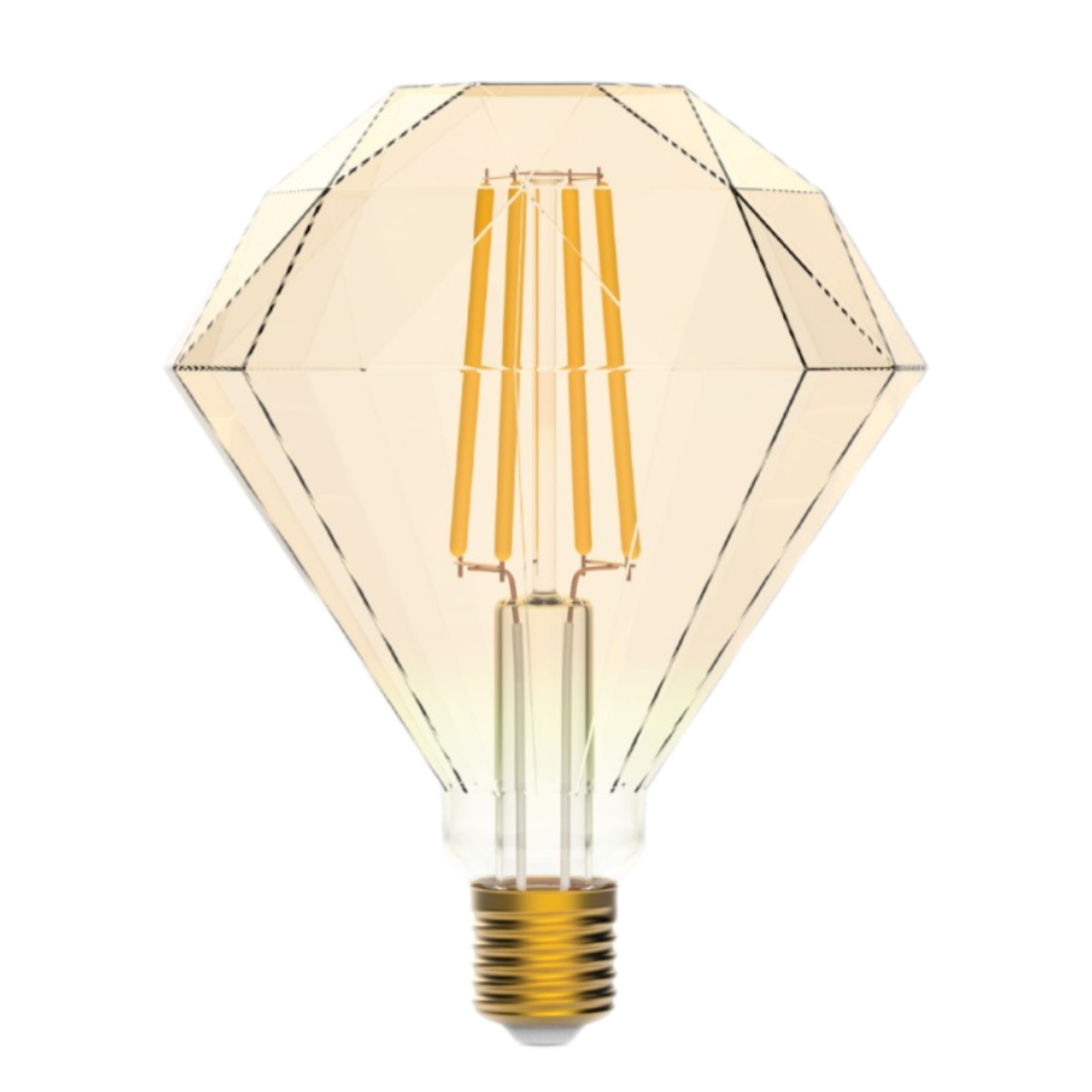 Лампа Gauss Smart Home Filament Diamond 7W 740lm 2500К E27 диммируемая LED
