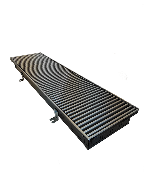 Конвектор внутрипольный Gekon Eco с решеткой RNA H14 L150 T30