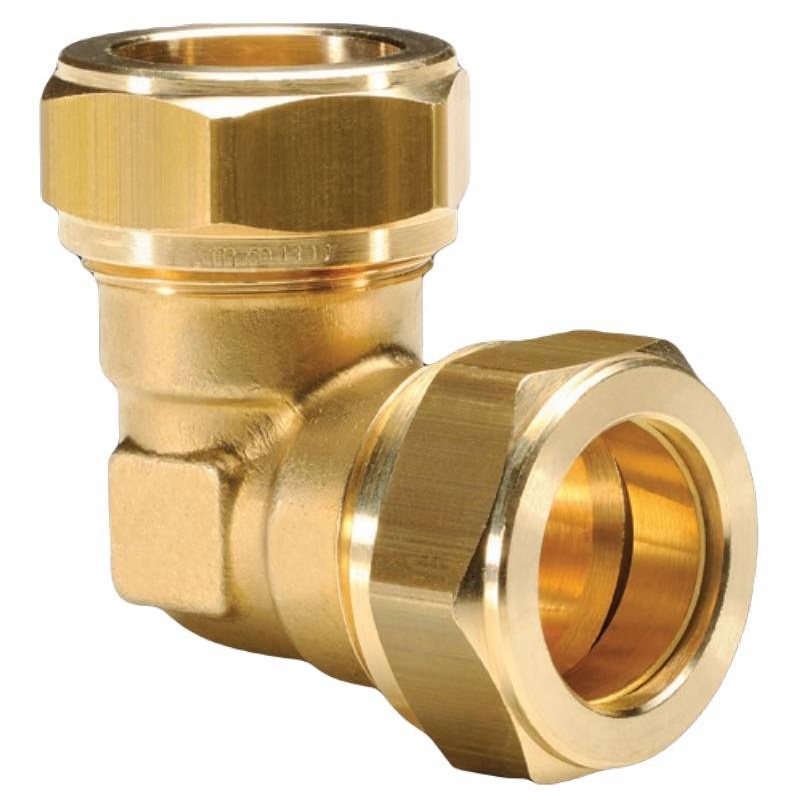 Угольник General Fittings 1N00 15-15 20 обжим-обжим латунь