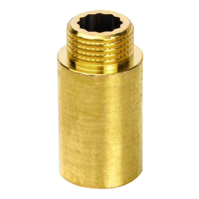 Удлинитель General Fittings 2600 1/2"-1/2" D8 резьба-резьба вн-нар латунь l=40