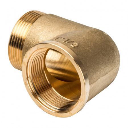 Угольник 90° General Fittings 1 1/2"-1 1/2" 2700 резьба-резьба вн- нар латунь купить с доставкой по РФ