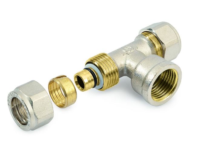 Тройник General Fittings МП 26 х 1 х 26 ц/г/ц GF (10%)