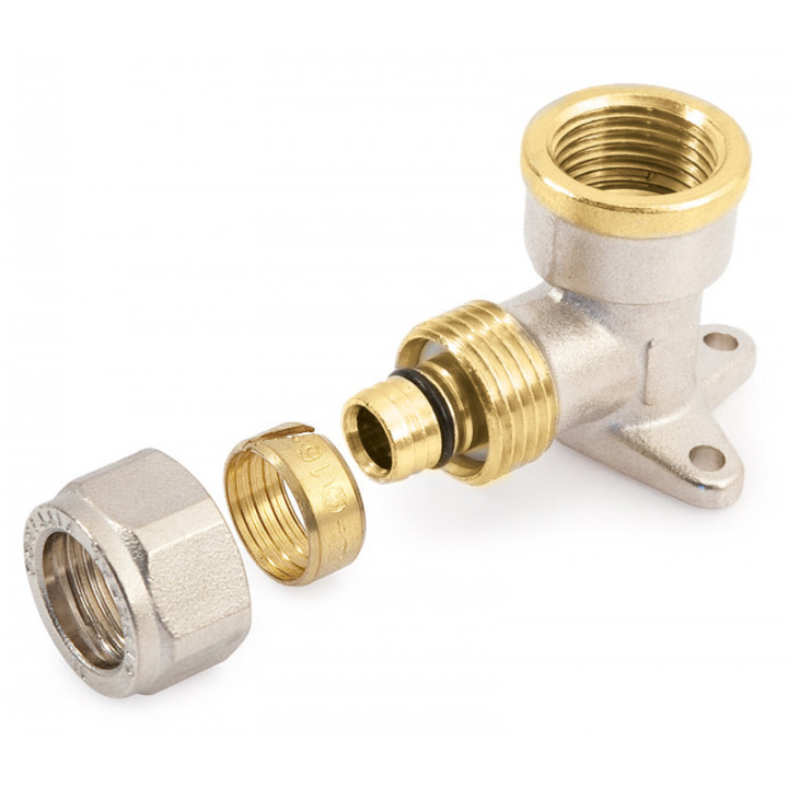 Водорозетка 20-1/2", General Fittings 5T00, 23, пресс-резьба, вн., латунь