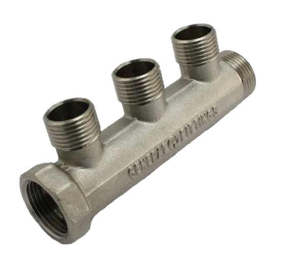 Коллектор General Fittings 3/4"в.р-н.р. - 3 - 1/2" н.р. купить с доставкой по РФ