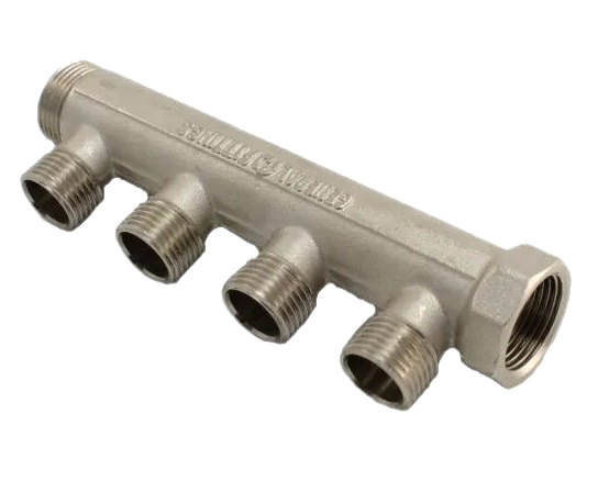 Коллектор General Fittings 3/4"в.р-н.р. - 4 - 1/2" н.р. купить с доставкой по РФ