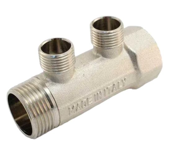 Коллектор General Fittings 1"в.р-н.р. - 2 - 1/2" н.р. купить с доставкой по РФ