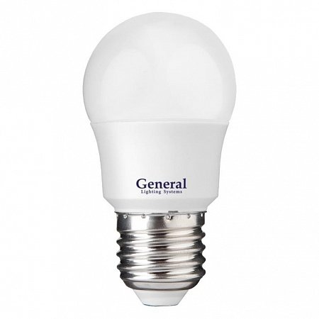 Лампа General LED GLDEN-G45F-.7-230-E27-4500