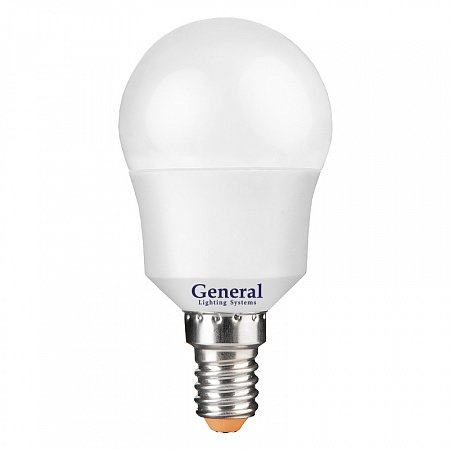 Лампа General LED GLDEN-G45F-.7-230-E14-2700