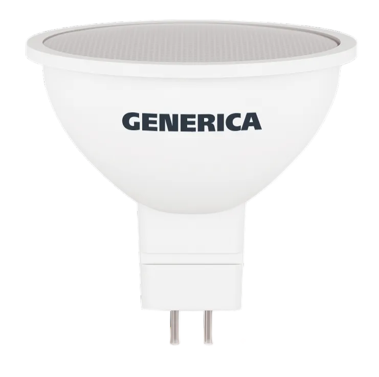 Лампа светодиодная GENERICA MR16 софит 8Вт 230В 6500К GU5.3 купить с доставкой по РФ