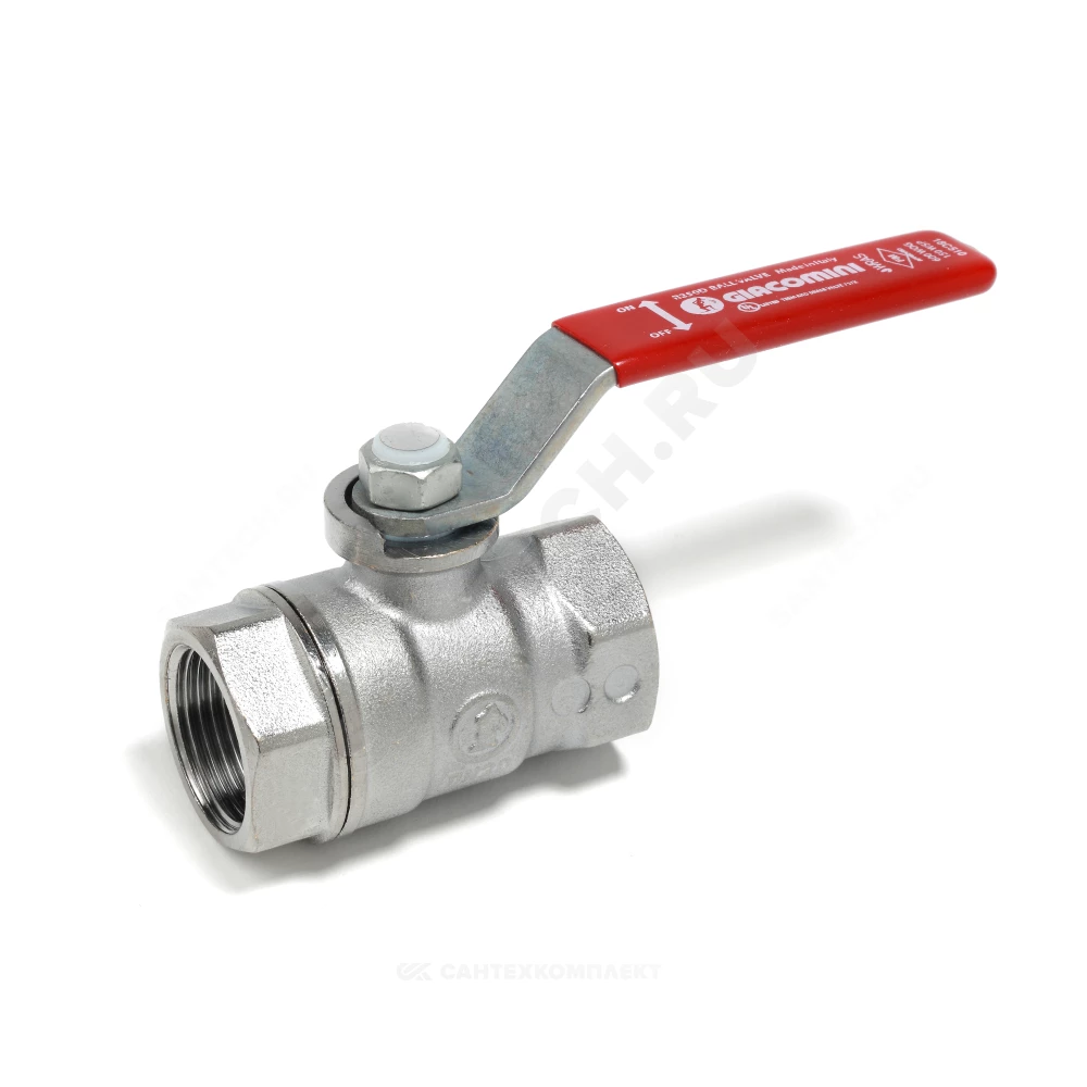 Кран шаровой с вн./вн. резьбой 3/8" Giacomini R250X002 купить с доставкой по РФ