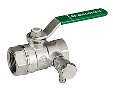 Кран шаровой  с вн./вн. резьбой и сливом 3/4" Giacomini R250SX144 купить с доставкой по РФ