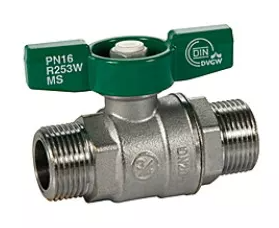 Кран шаровой с нар./нар. резьбой 1 1/4" Giacomini R253WX006 купить с доставкой по РФ