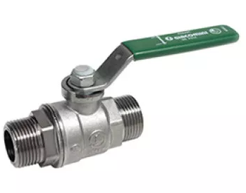 Кран шаровой с нар./нар. резьбой 1" Giacomini R253WX035 купить с доставкой по РФ