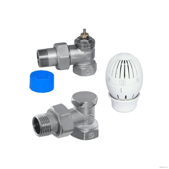 Комплект термостатический Giacomini R14TG+R470H Ду20 Ру10, R470FX054