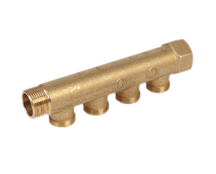 Сантехнический коллектор Giacomini 3/4" x 1/2" /4 купить с доставкой по РФ