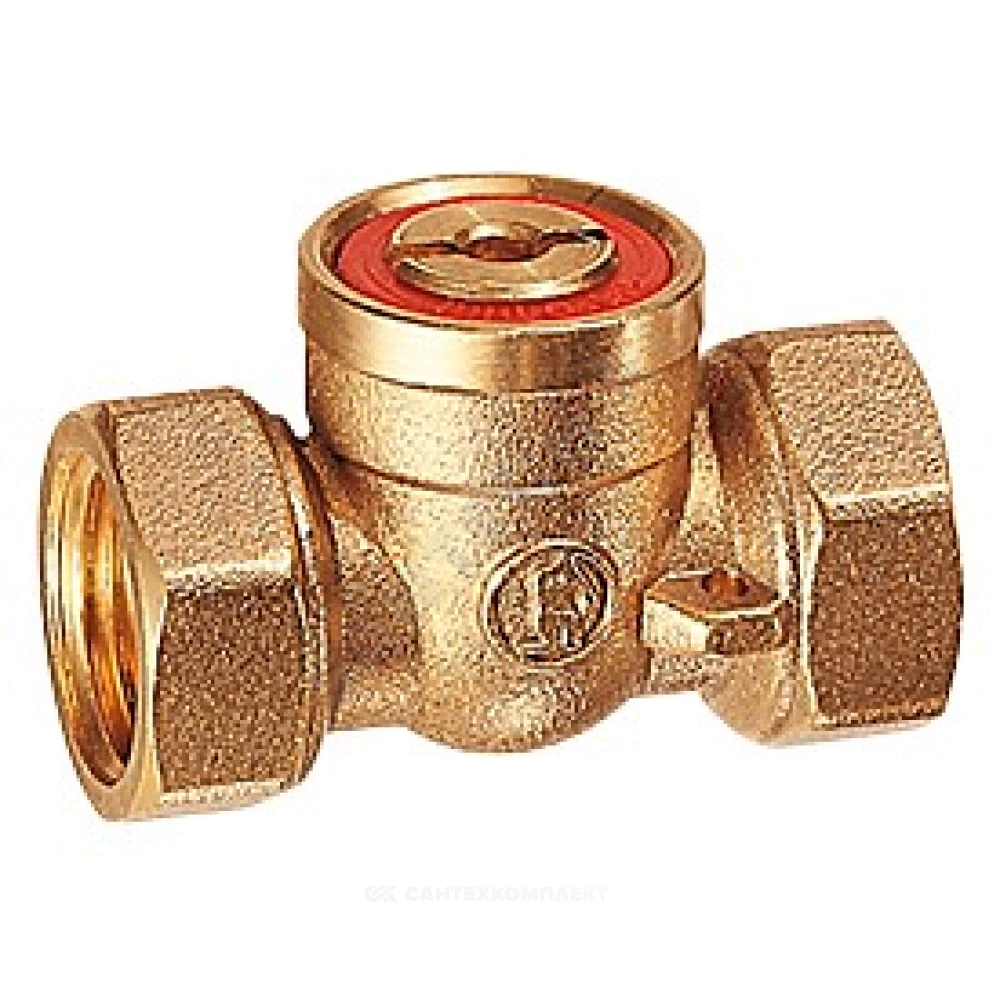 Кран шаровой выпускной  с вн./вн. резьбой 3/8" Giacomini R611Y012 купить с доставкой по РФ