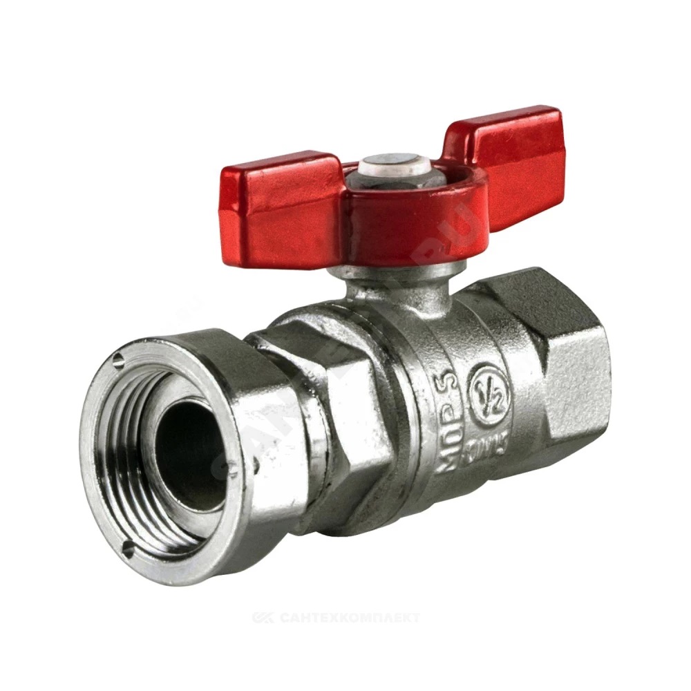 Кран шаровой тип Giacomini R752, 1/2"x 3/4"