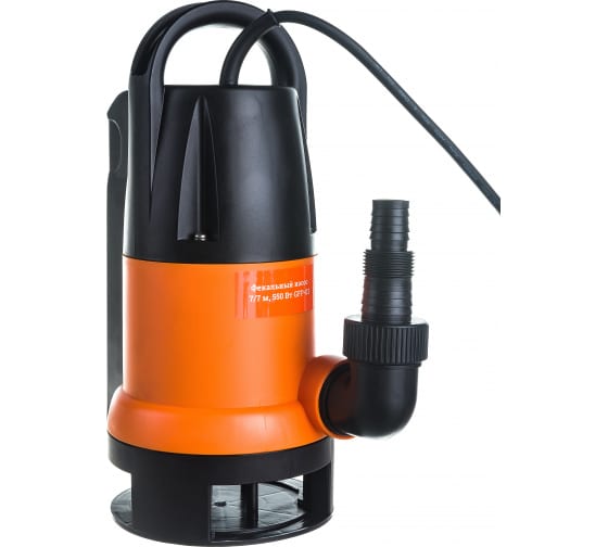 Насос фекальный Gigant 7/7 м, 550 Вт GFP-03