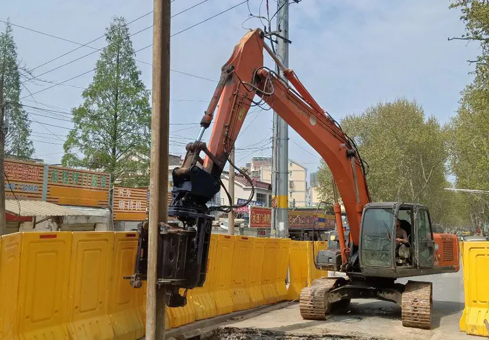 Вибропогружатель с боковым захватом GreatRock EN-65 заказать со складов по всей России