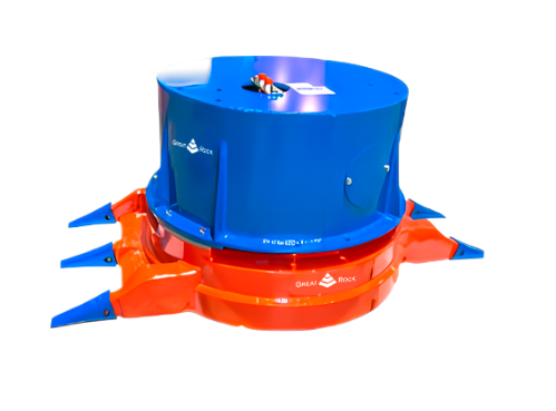 Гидравлический магнит GreatRock HMAG PRO 1200-49-С-RUS с «клыками»