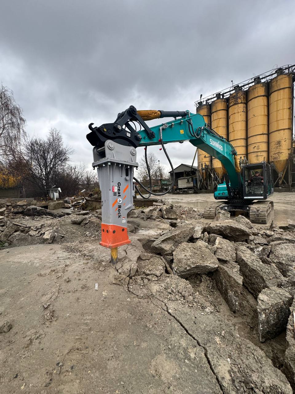 Гидромолот GreatRock ROKY SB60s оформить заказ с доставкой с ближайшего склада