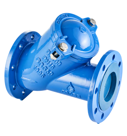Обратный клапан GROSS шаровой DN  50, PN 10/16, корпус-чугун, T max=80°C (тип 400) купить с доставкой по РФ