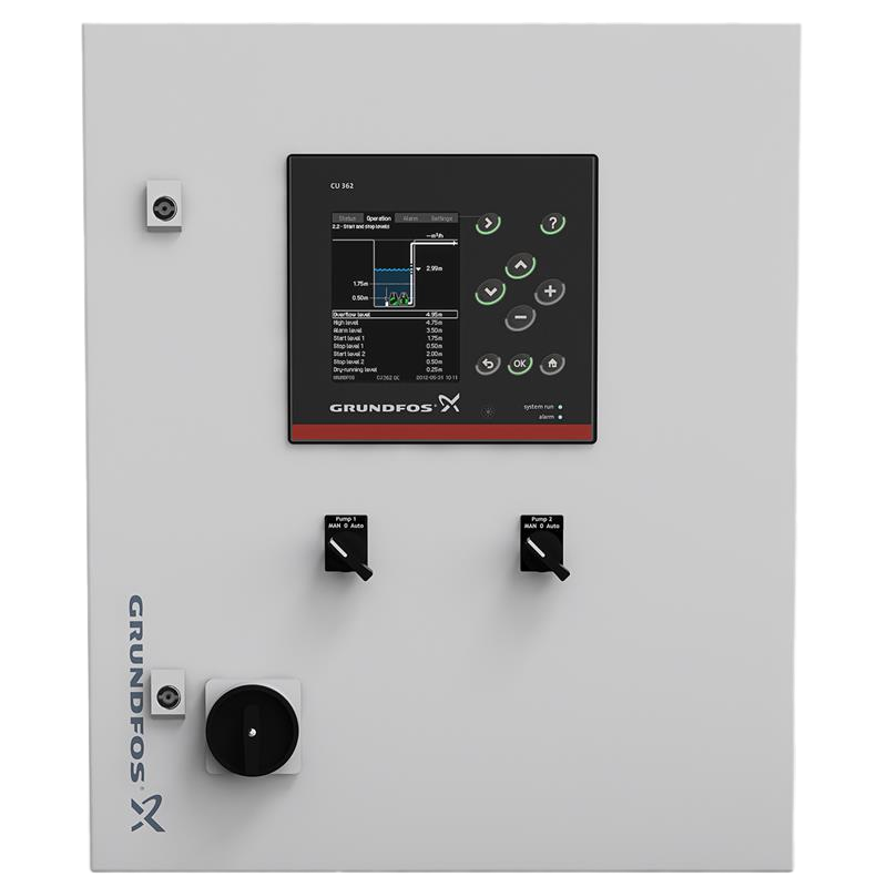 Шкаф управления насосом Grundfos Control DC-S1х для 1-го насоса, (б7708) купить с доставкой по РФ