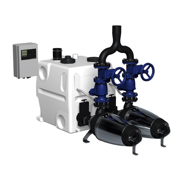 Канализационная насосная станция Grundfos Multilift MD1.80.80.15.4.50D/450.SE