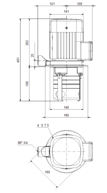 Насос Grundfos MTH2-6/6 A-W-A-AQQV 230/400V 50/60 заказать со складов по всей России