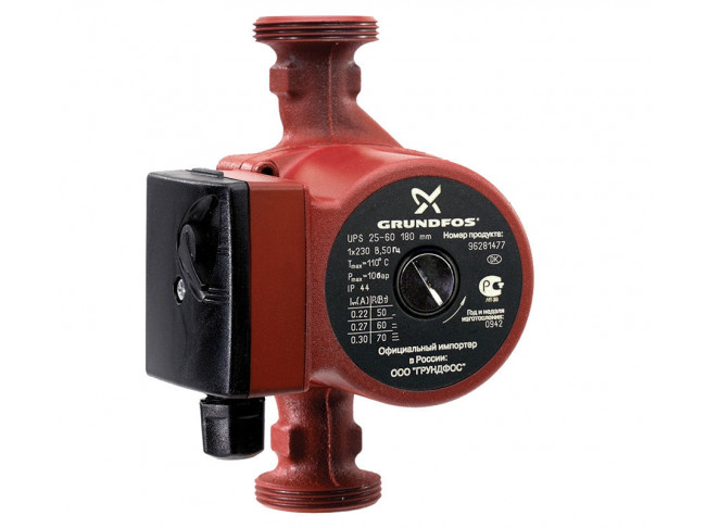 Насос Grundfos UPS25-60 130 1x230V 50Hz 9H