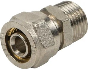 Переходник 20-1/2" Henco A 3 обжим-резьба вн. латунь купить с доставкой по РФ