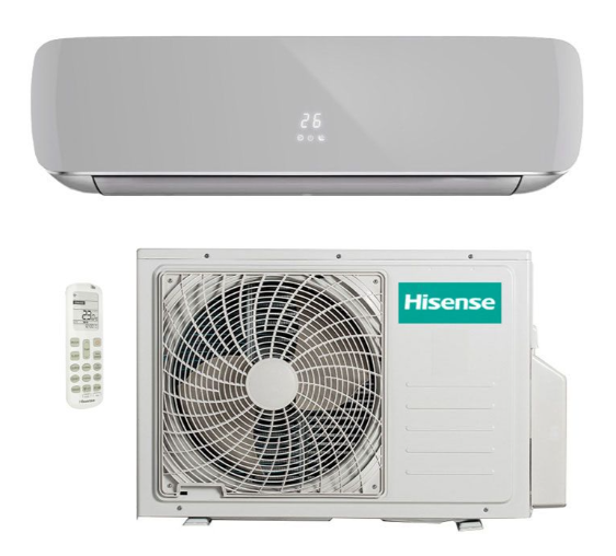 Инверторные сплит-системы Hisense серии SILVER CRYSTAL SUPER DC Inverter AS-10UW4RVETG01(S)