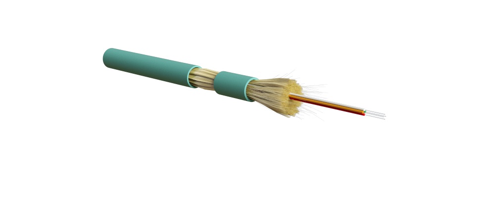 Кабель Hyperline FO-DT-IN-503-4-LSZH-AQ волоконно-оптический 50/125 (OM3) многомодовый купить с доставкой по РФ