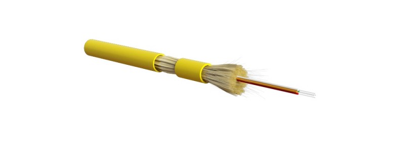 Кабель Hyperline FO-DT-IN-9S-16-LSZH-YL волоконно-оптический 9/125 (SMF-28 Ultra) одномодовый для внутренней прокладки, LSZH, нг(А)-HF, –40°C – +70°C, желтый купить с доставкой по РФ