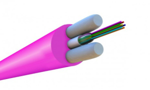 Кабель Hyperline FO-STFR-IN-504-1-LSZH-MG волоконно-оптический 50/125 (OM4) многомодовый водоблокирующий гель, усиленный стеклопластиковыми стержнями, внутренний, LSZH, нг(А)-HF, пурпурный (magenta) купить с доставкой по РФ