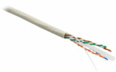 Hyperline FUTP4-C6-S23-IN-LSLTX-GY-305 (305 м) Кабель витая пара F/UTP, категория 6, 4 пары (23 AWG), одножильный (solid), экран - фольга, нг(А)-LSLTx, внутренний, серый купить с доставкой по РФ