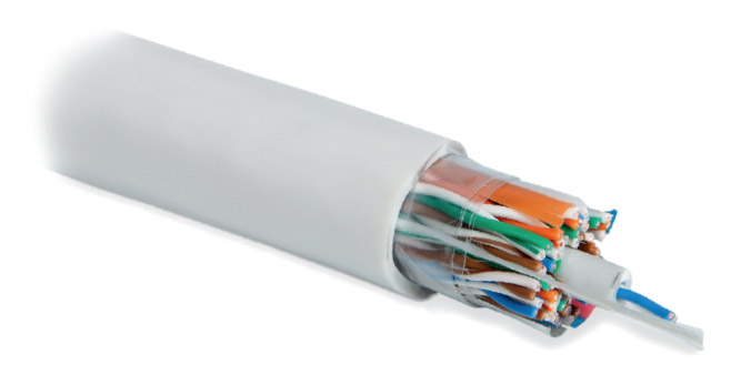 Кабель витая пара Hyperline UUTP25W-C5-S24-IN-LSZH-GY  +1 пара (24 AWG)), 1 пара в LSZH оболочке, одножильный (solid), LSZH нг(А)-HF, –20°C – +60°C, серый купить с доставкой по РФ