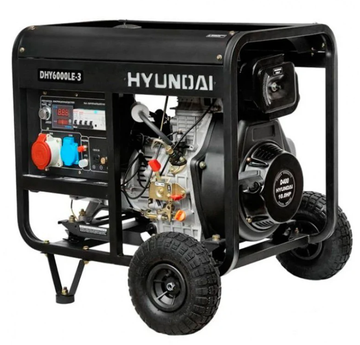Генератор дизельный Hyundai DHY 6000LE-3